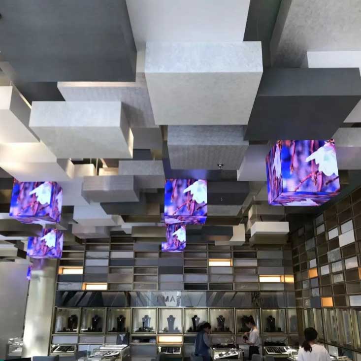 Outdoor / Indoor Creative Magic‑Cube LED Display-3