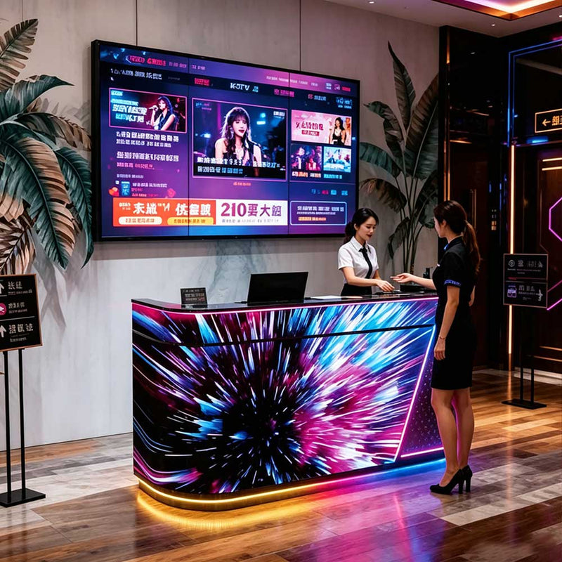 LED屋内屋外折りたたみ式スクリーン-2
