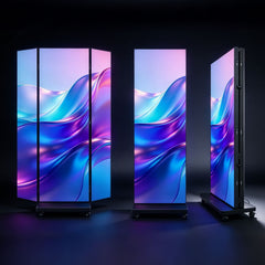 Indoor Tri-Fold COB LED Poster Display-1
